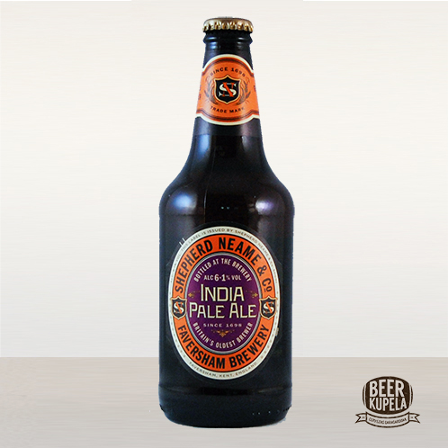 Shepherd Neame IPA - Beer Kupela